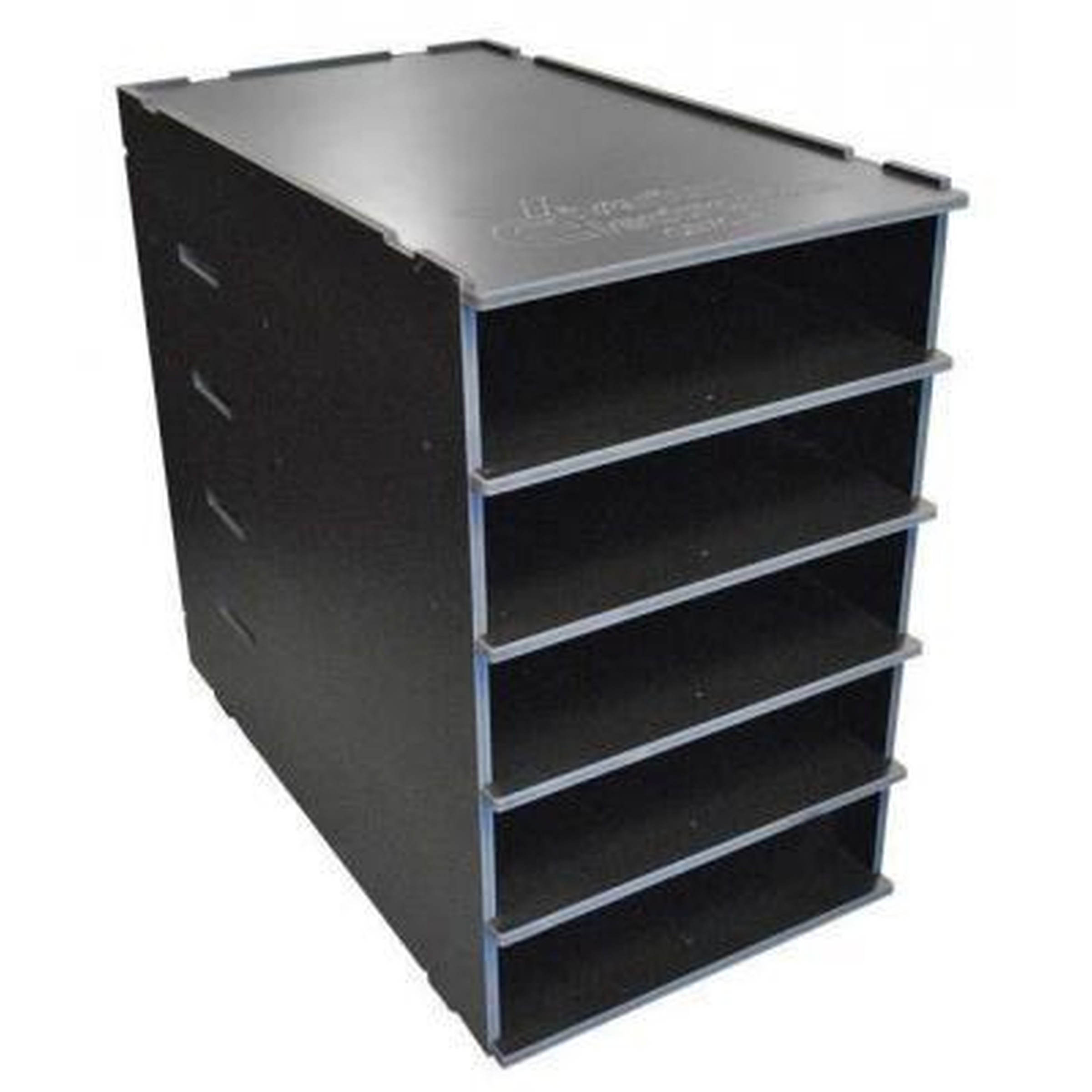 Ve 2 Rack Vivarium Electronics Super CB70 5 Tub Rack for Reptile Breeding Housing ...