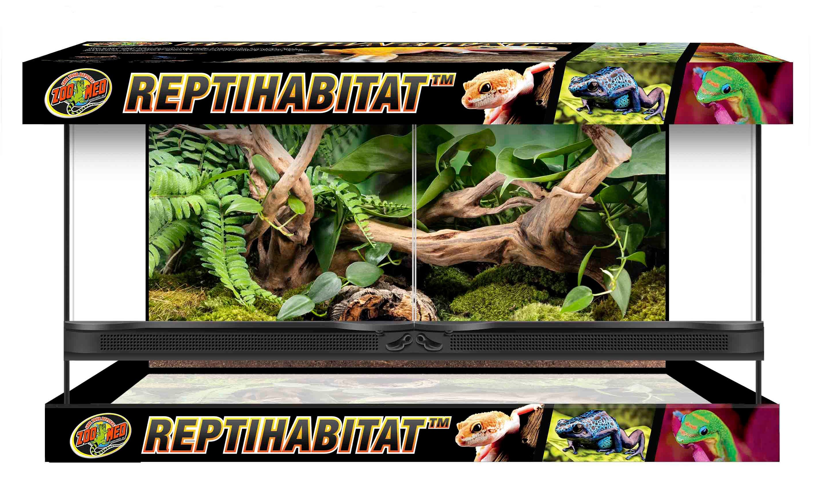 Zoo Med Double Door 10 Gallon Terrarium | LLLReptile