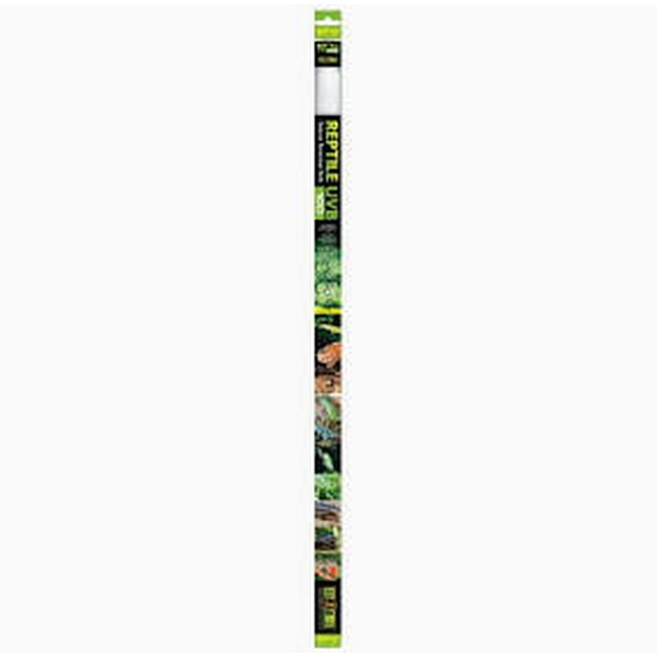 Tall bookmark with a green forest landscape and yellow vertical text running along its length.